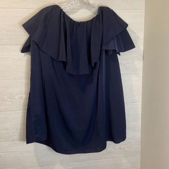 MLM The Label Maison Off The Shoulder Top Casual Loose Blouse Shirts - Picture 5 of 6